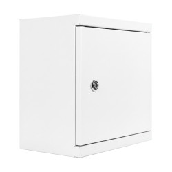 Skrzynka metalowa UNI 250x250x150 biała